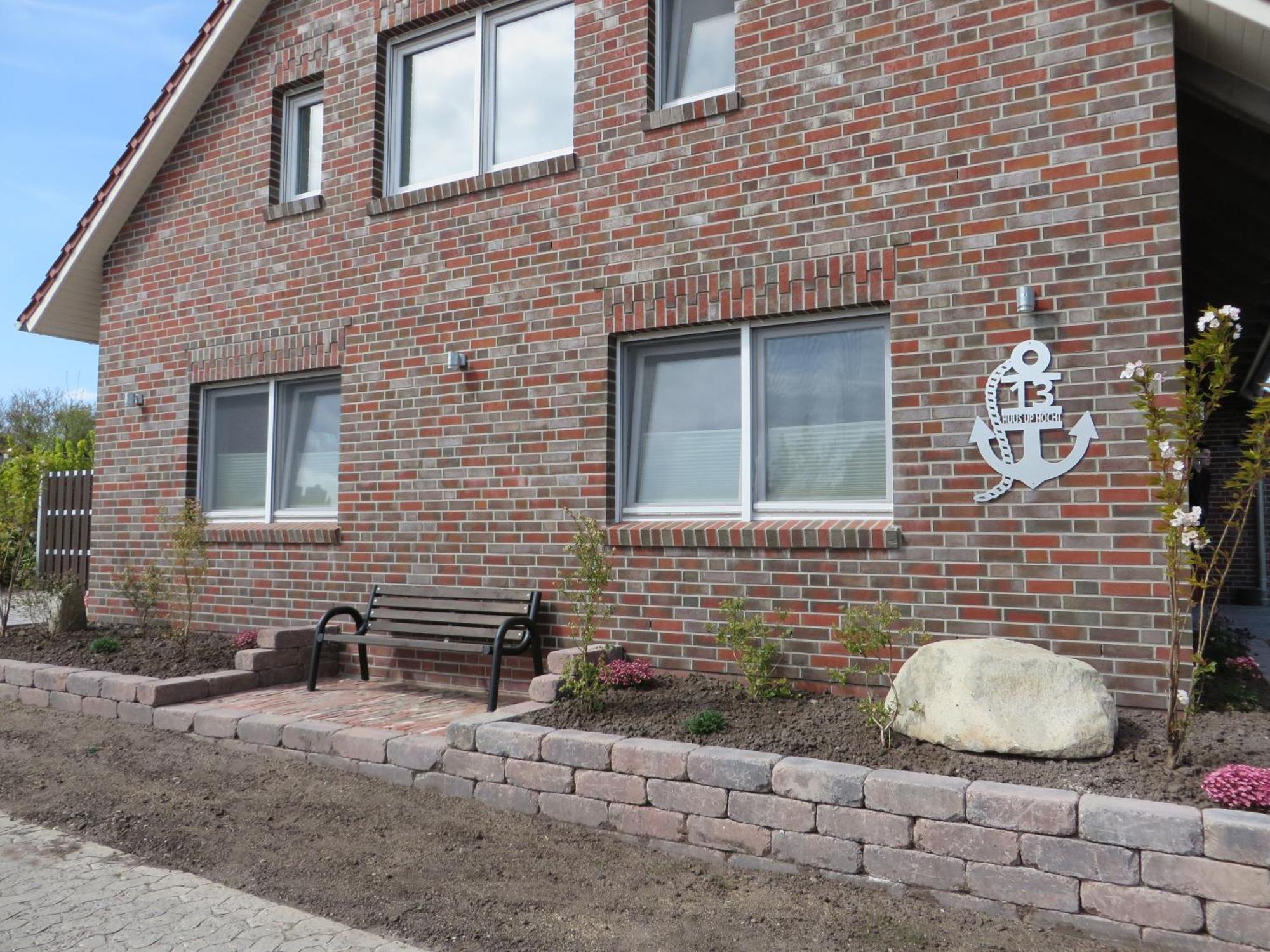 Neu Huus Up Hoecht Fewo 1 Dornum Exteriör bild